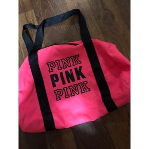 Pink Victoria Secret duffel bags in New condition